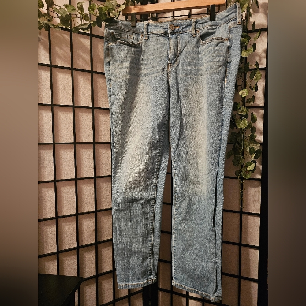 Torrid Perfect Boyfriend Ankle‎ Stretch Jeans Size 14R